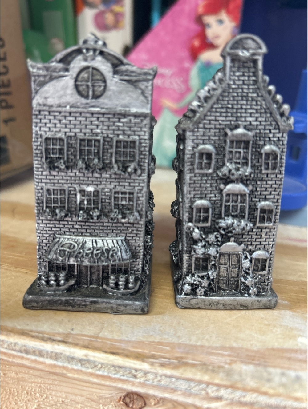 Creepy little resin houses